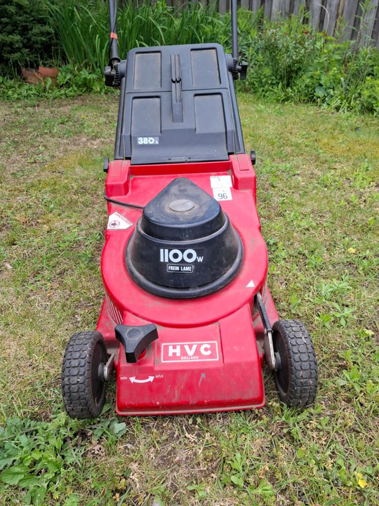 HVC gazonmaaier met opvangbak 35 cm, Tuin en Terras, Ophalen, Gebruikt