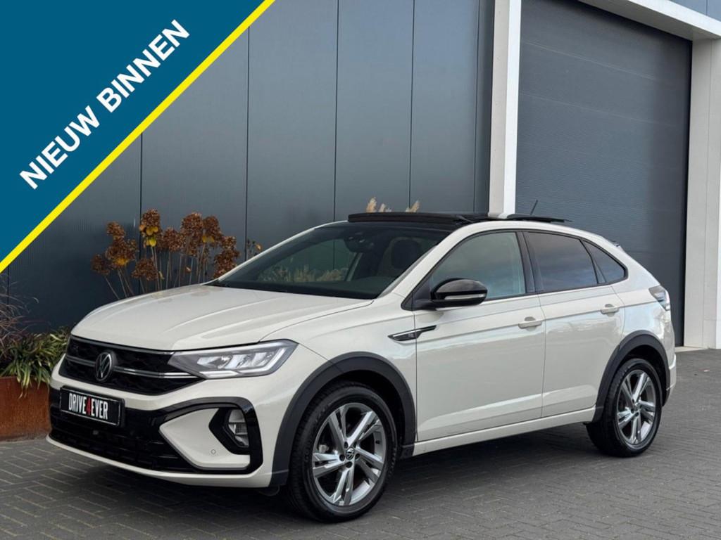 Volkswagen Taigo 1.0 TSI 3x R-Line | Pano | Digital Dash | A, Auto's, Volkswagen, Gebruikt, Zwart, Met garantie (alle), Leder en Stof