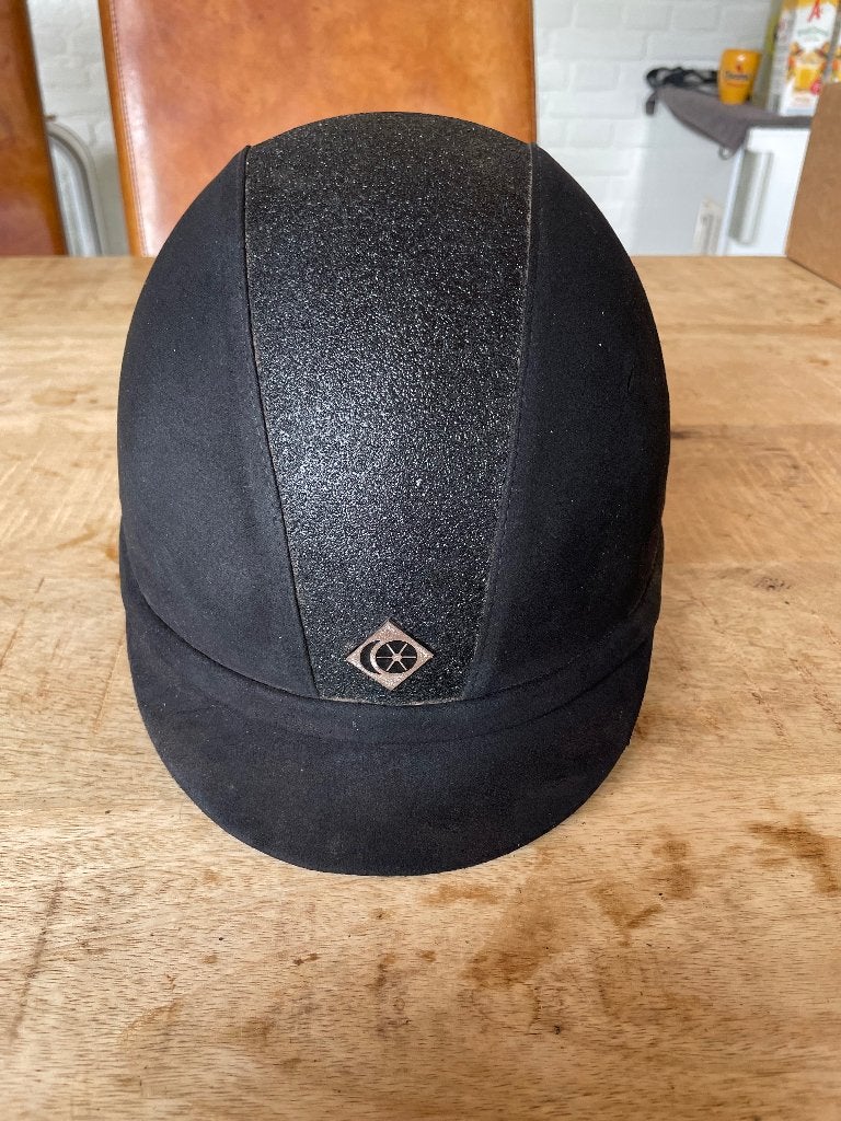 Charles Owen cap maat 55 met glitter, Dieren en Toebehoren, Dames, Overige merken, Ophalen of Verzenden, Springen