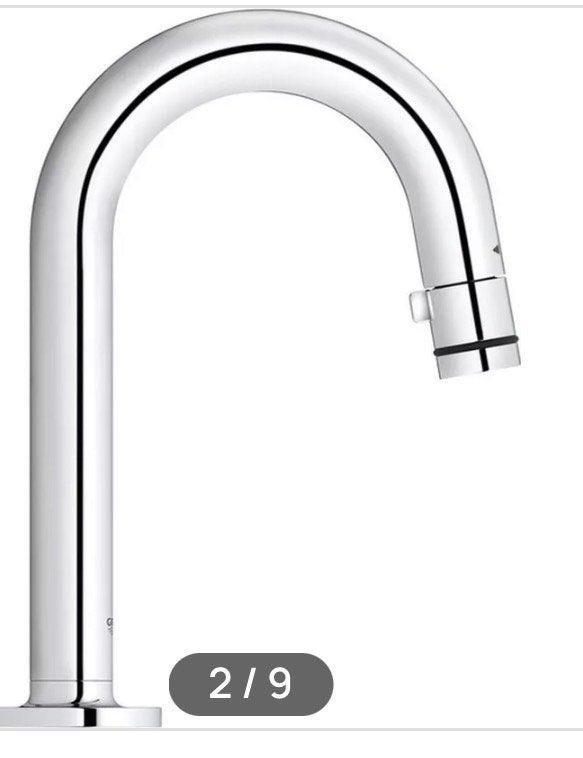 GROHE Universal Toiletkraan - Chroom, Ophalen of Verzenden, Zo goed als nieuw, Chroom, Kraan