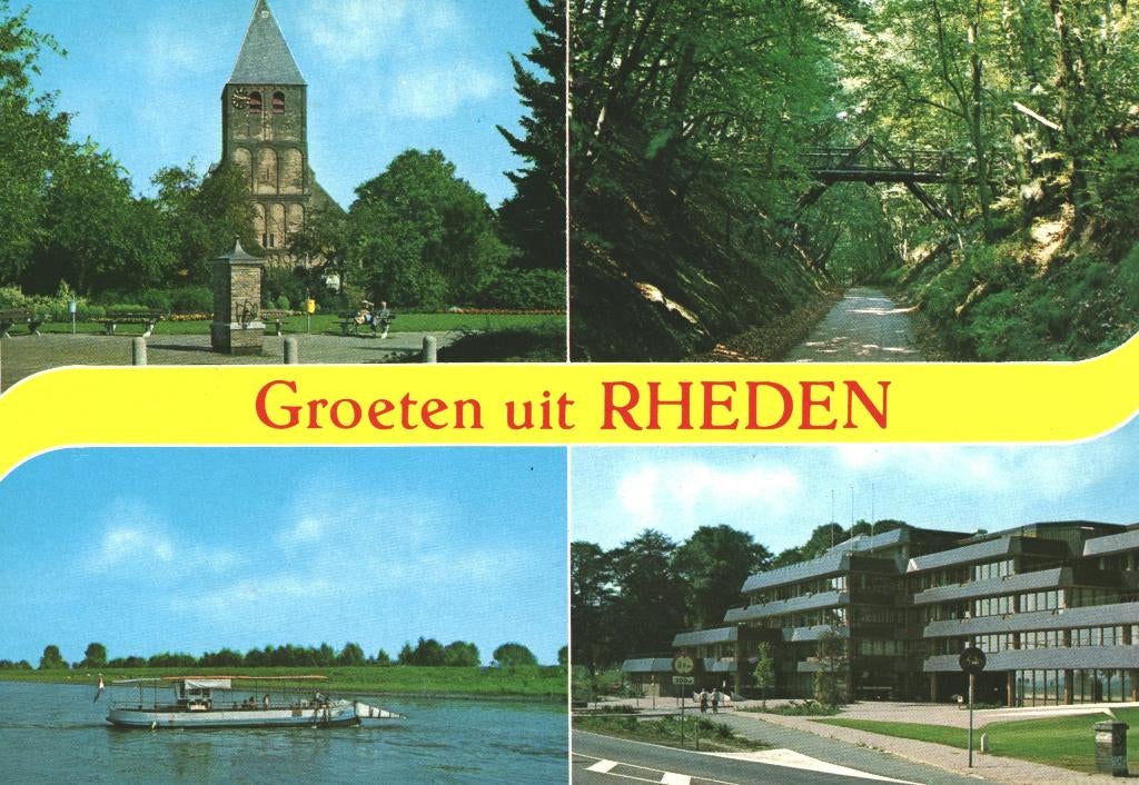 40211 Rheden Gld 83 _gelopen met mooie zegel Pakketpost, Ophalen of Verzenden, 1980 tot heden, Gelopen, Gelderland