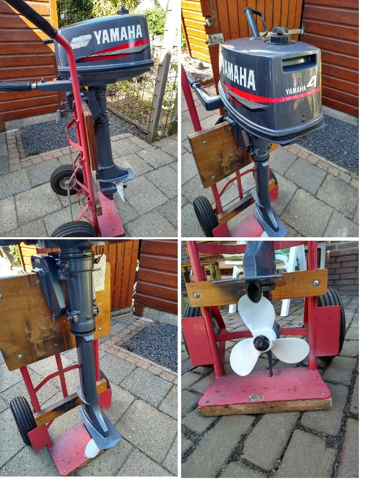 Yamaha 4pk.     Tomos 4pk.     Evinrude 15pk., Ophalen, Minder dan 5 pk, Zo goed als nieuw, Buitenboordmotor