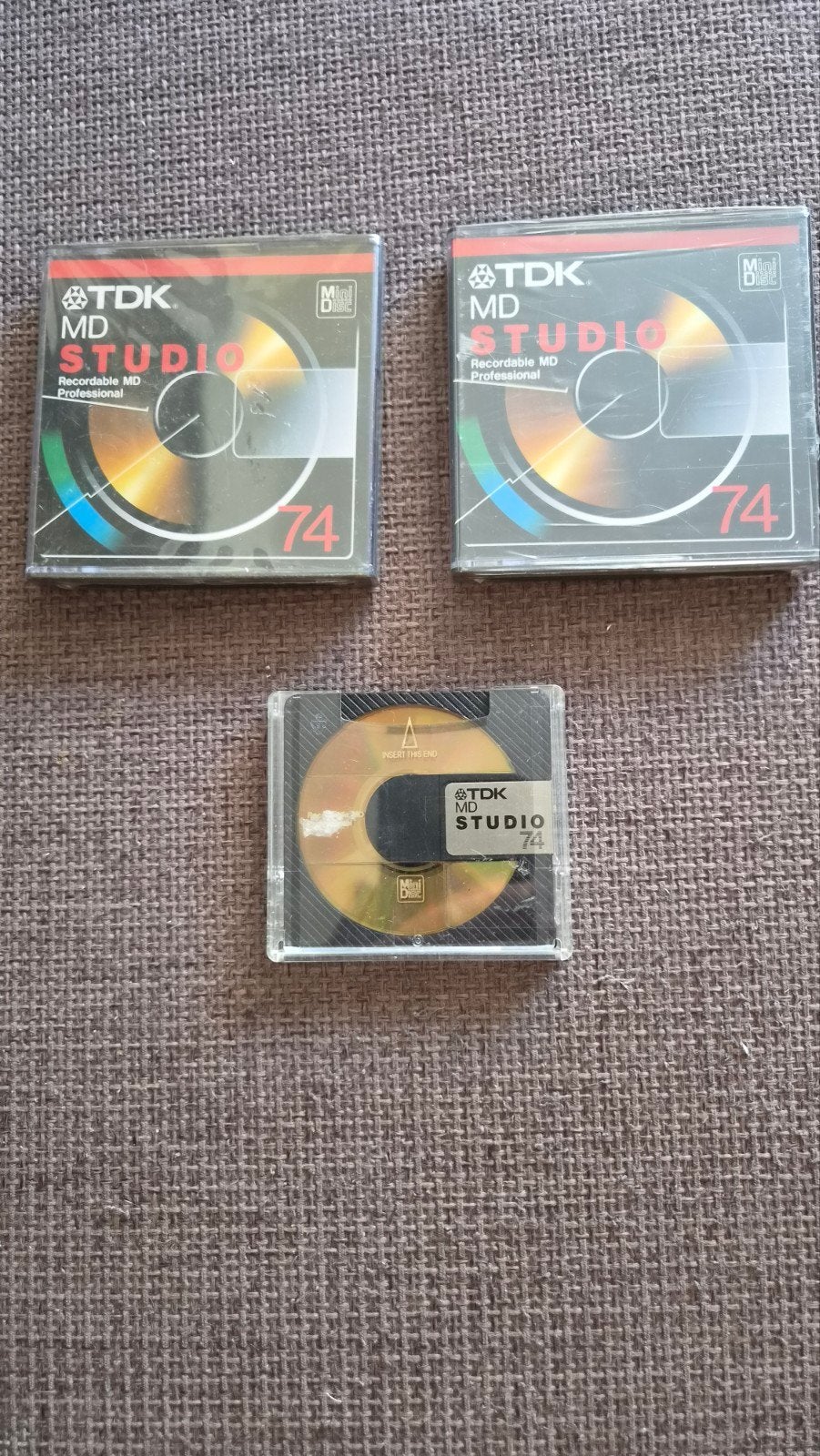 Professionele md s nieuw tdk., Ophalen of Verzenden, Minidisc-recorder