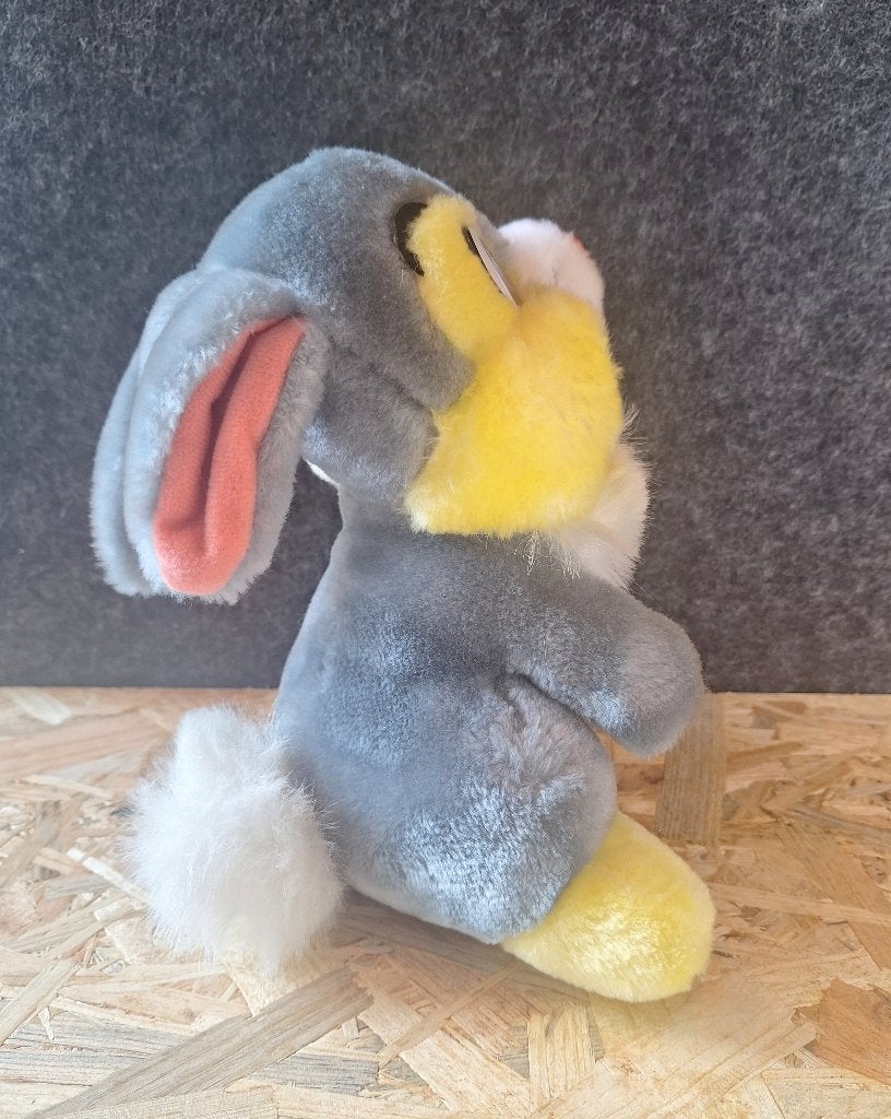 Vintage pluche Stampertje van Bambi 9” Disney, Verzamelen, Disney, Ophalen of Verzenden, Bambi of Dumbo, Zo goed als nieuw, Knuffel