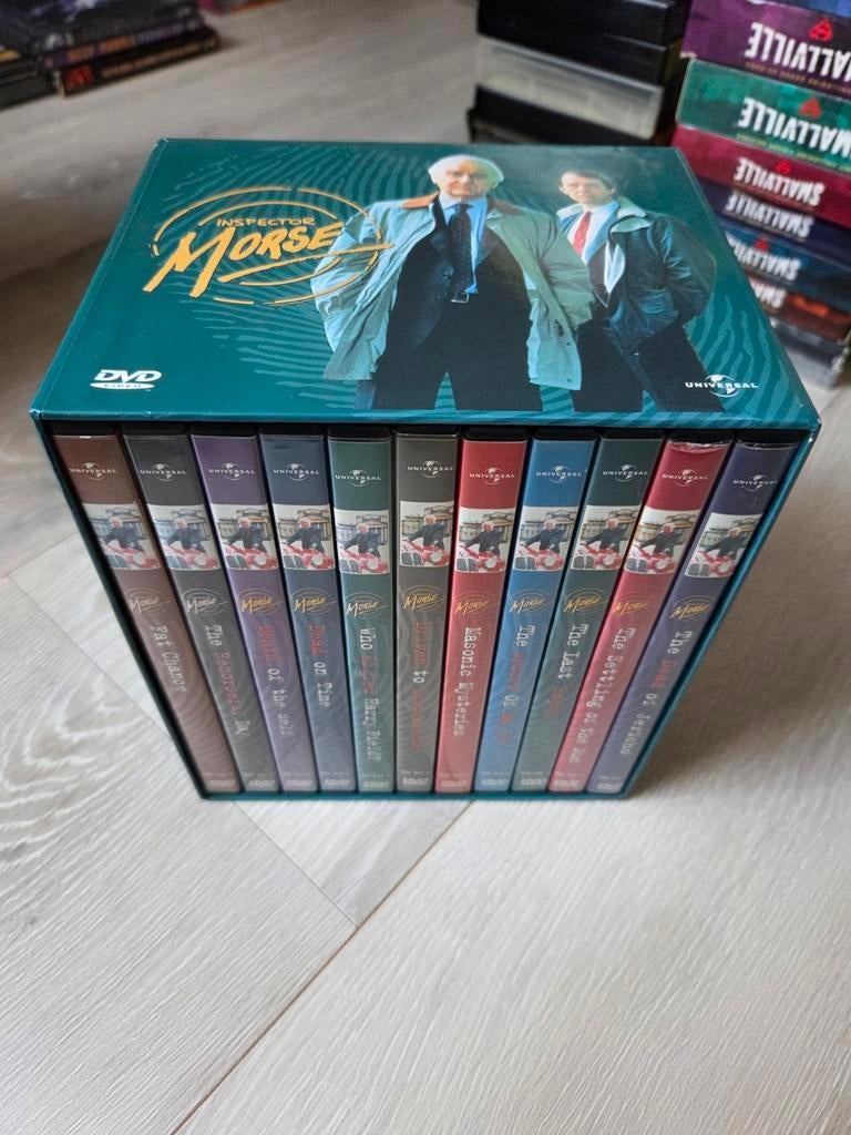 Inspector Morse - 10dvd boxset, Cd's en Dvd's, Dvd's | Tv en Series, Alle leeftijden, Boxset, Ophalen of Verzenden, Zo goed als nieuw