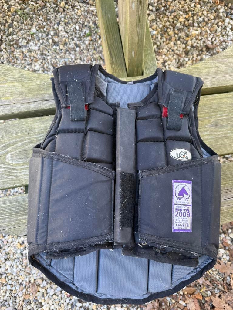 USG Bodyprotector kind maat medium, Dieren en Toebehoren, Ophalen of Verzenden, Gebruikt, Springen