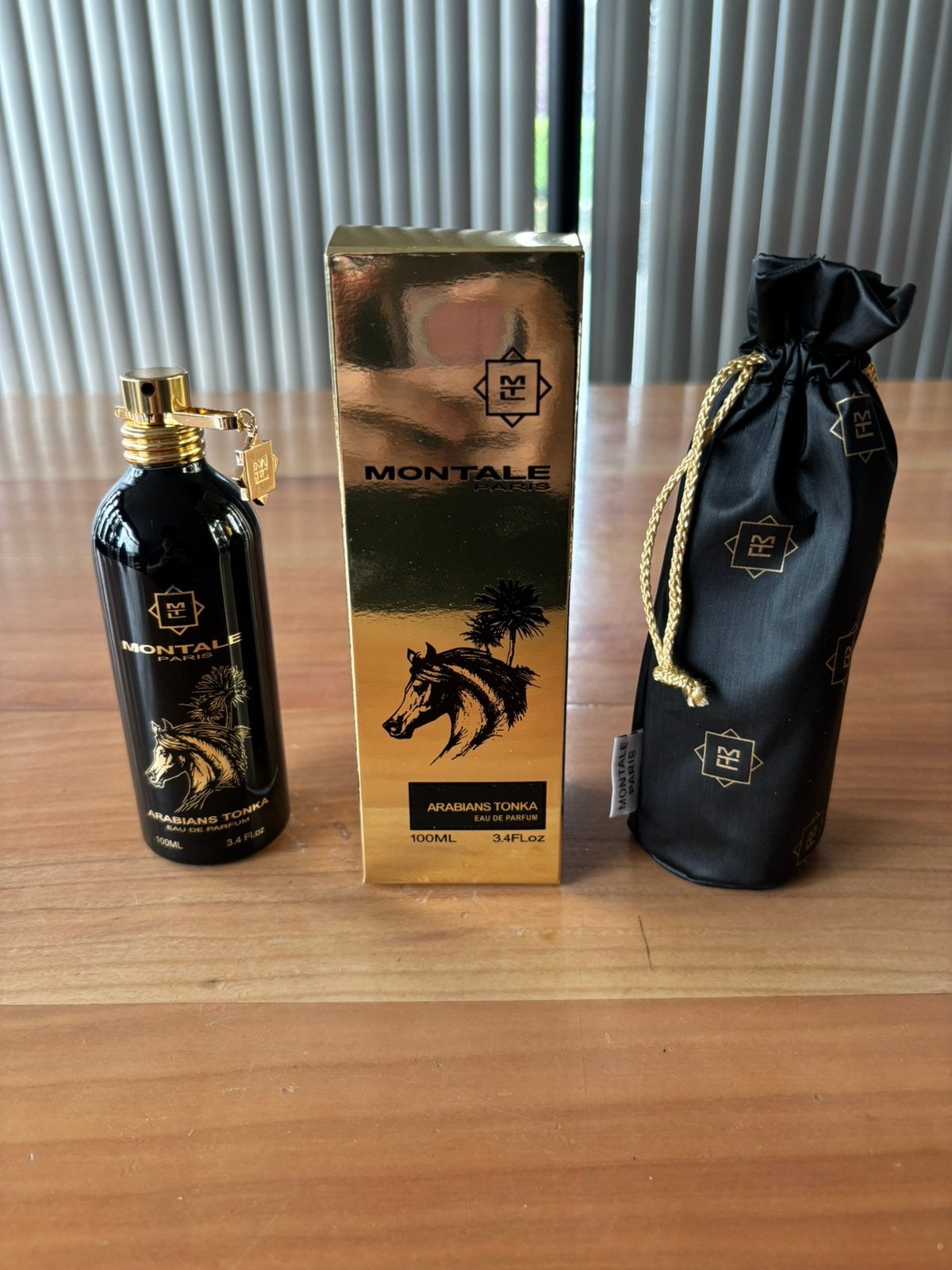 Montale Paris Arabians Tonka leeg parfumflesje, Ophalen of Verzenden, Gebruikt
