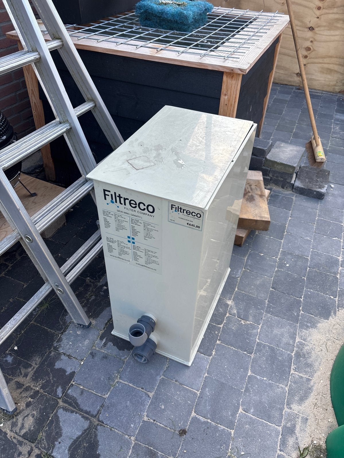Filtreco Vijverfilter - Zeef Mini (Gravity), Ophalen, Gebruikt, Vijverfilter