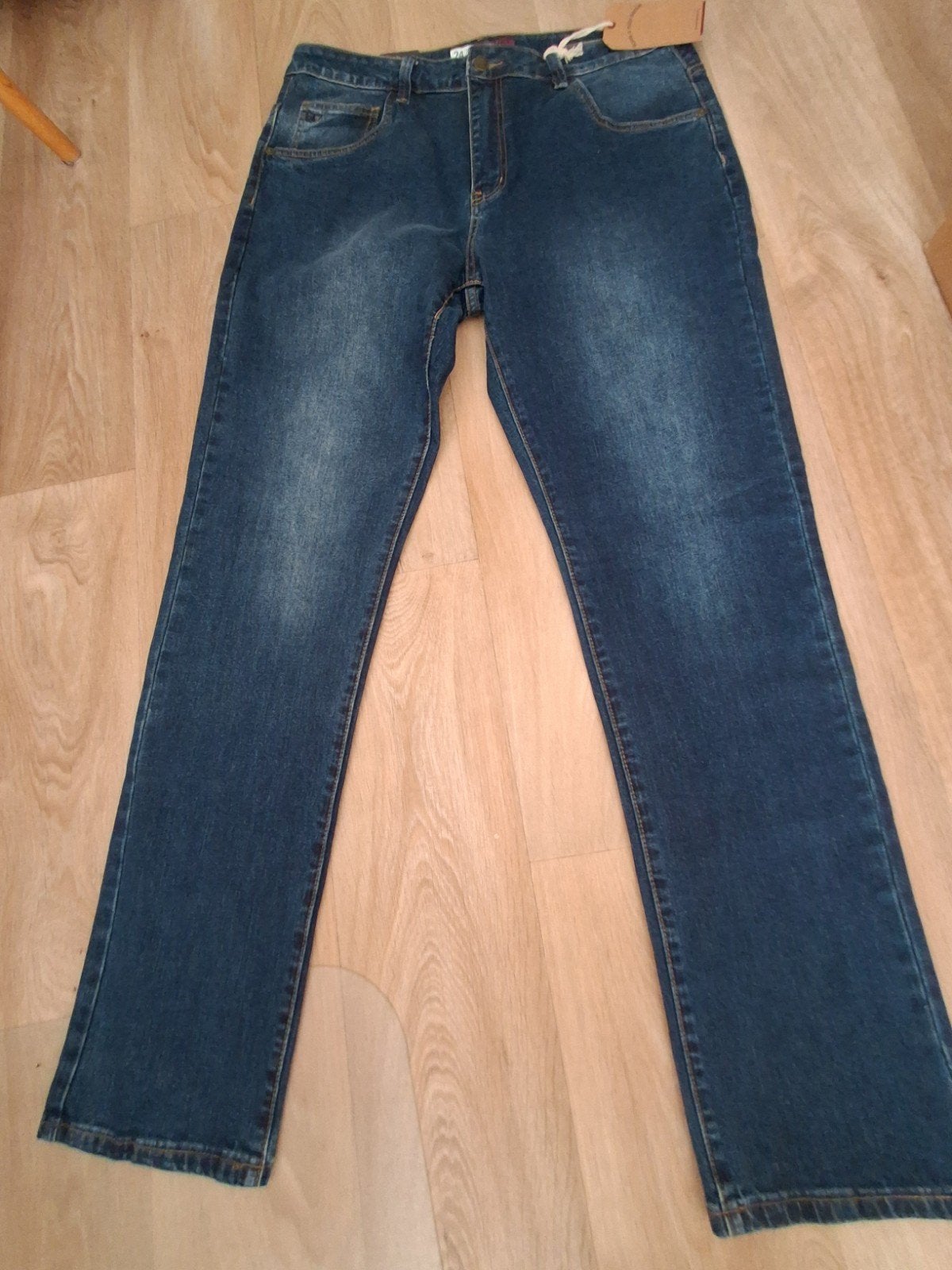 Nieuwe spijkerbroek maat 36/32,  merk 24/7 naam Rose, Twente four seven jeans, Blauw, Nieuw, Ophalen of Verzenden