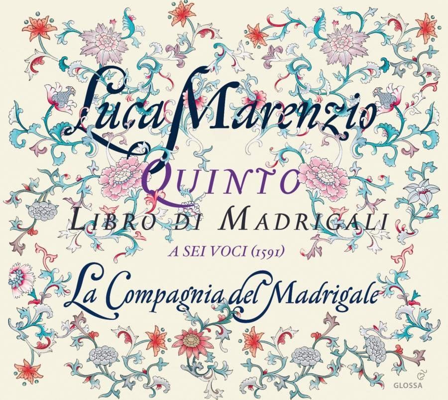 Luca Marenzio - Quinto Libro di Madrigali (CD Glossa), Overige componisten, Zo goed als nieuw, Inclusief boekje, Middeleeuwen en Renaissance