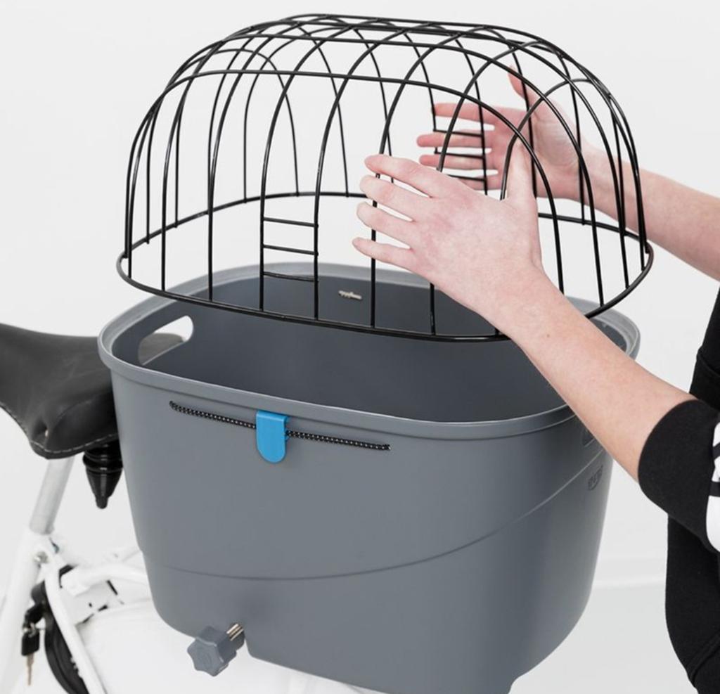 Nieuwe fietsmand  - Grijs, Fietsen en Brommers, Fietsaccessoires | Fietsmanden, Nieuw, Fietsmand, Ophalen of Verzenden