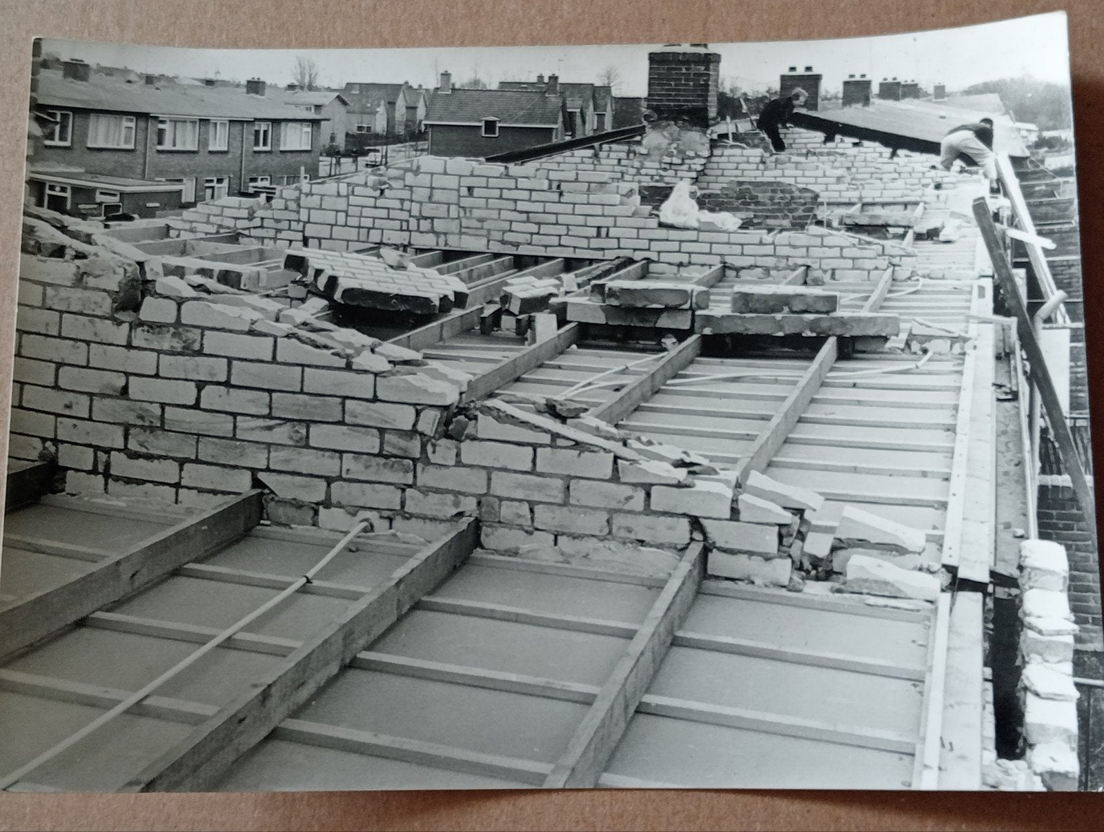 Bas Den Oudsten Lekkum Leeuwarden Huizenbouw 1962-63, Ophalen of Verzenden, 1960 tot 1980, Gebruikt, Overige onderwerpen
