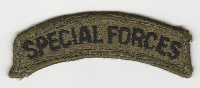 Straatnaam / patch US Army - Special Forces (gevechtstenue), Verzenden, Landmacht, Amerika, Embleem of Badge