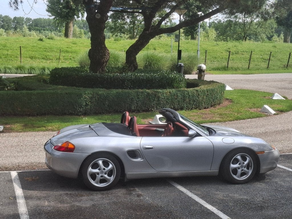 Porsche Boxster 986 2.5 Tiptronic /voll. Historie/Topstaat!, Auto's, 2500 cc, Dealer onderhouden, Stoelverwarming, Cabriolet