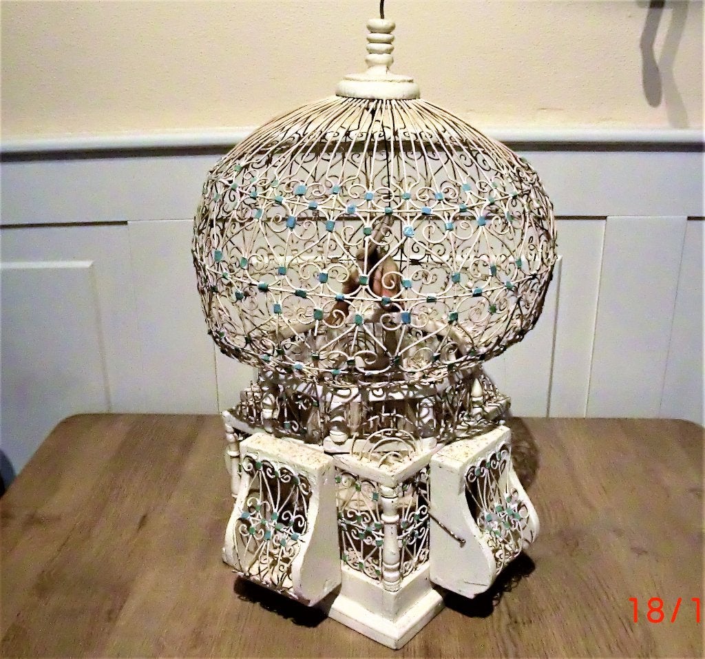 oude Franse  vogelkooi, Antiek en Kunst, Ophalen of Verzenden