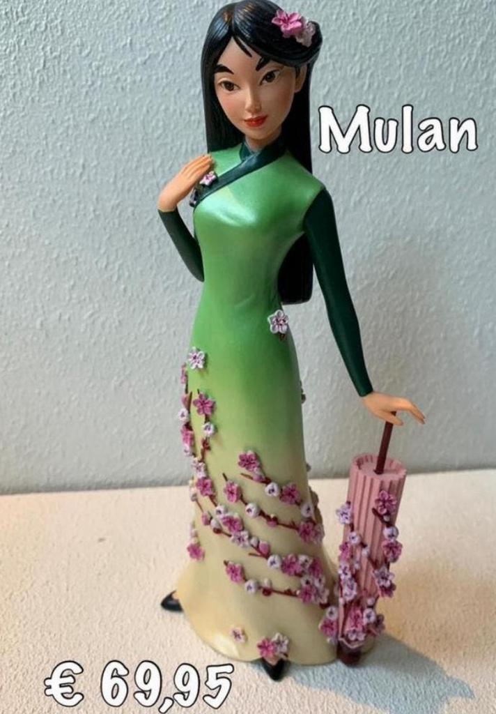 Disney beeld Mulan, Ophalen of Verzenden, Overige figuren, Nieuw, Beeldje of Figuurtje