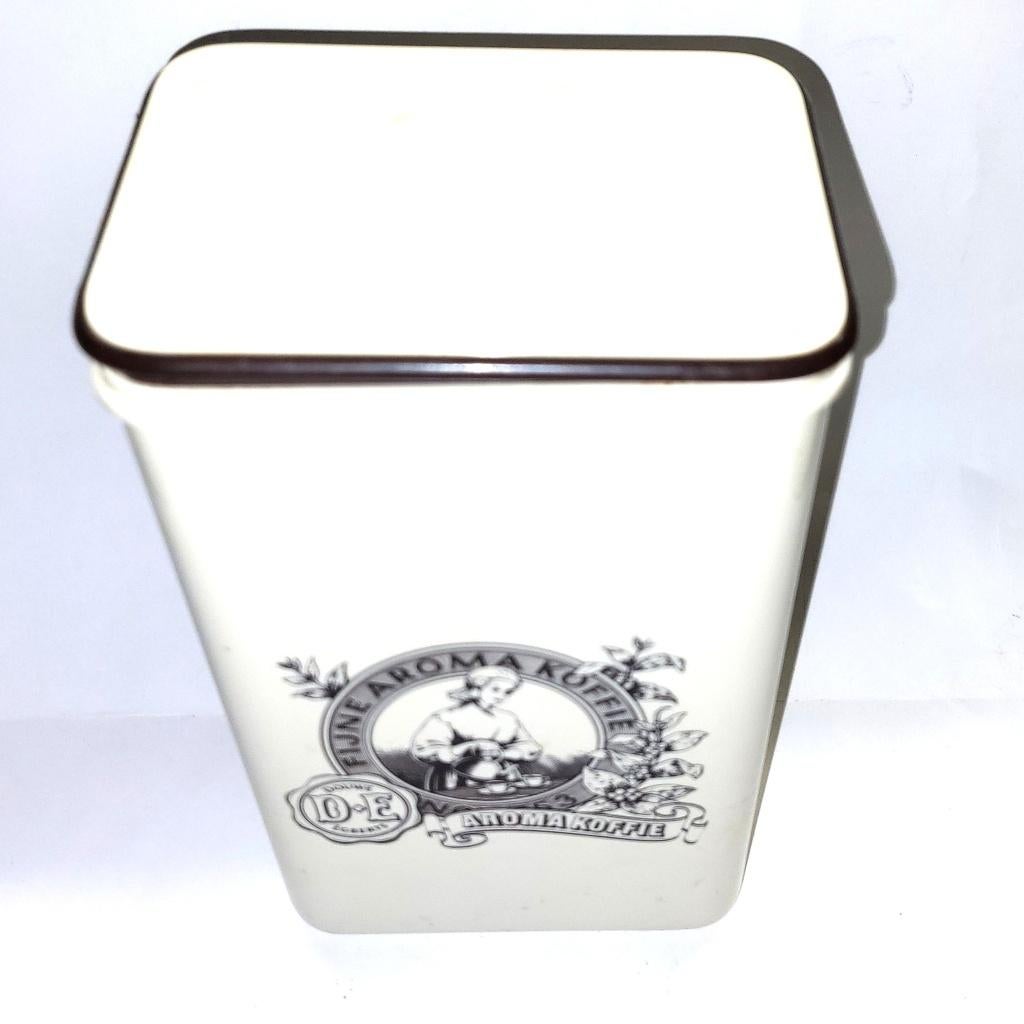 Douwe Egberts koffie voorraadbus Mepal Vintage Retro blik, Verzamelen, Blikken, Ophalen of Verzenden, Zo goed als nieuw, Koffie