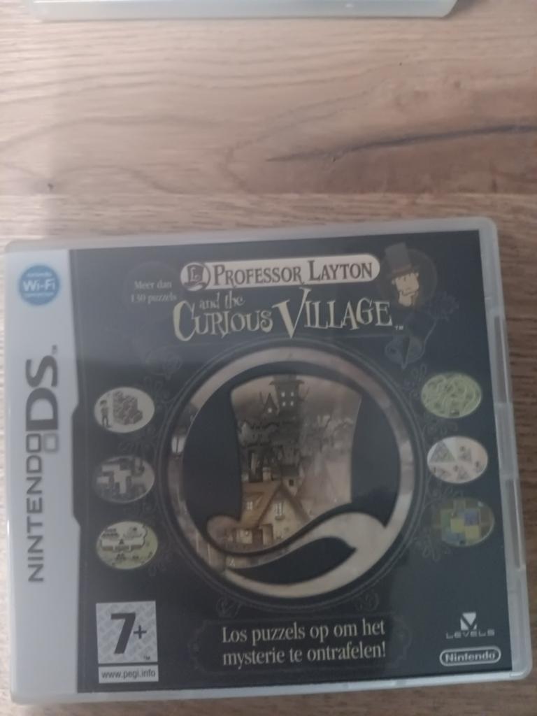 Professor Layton and the Curious Village Nintendo DS, Spelcomputers en Games, Games | Nintendo DS, Ophalen of Verzenden