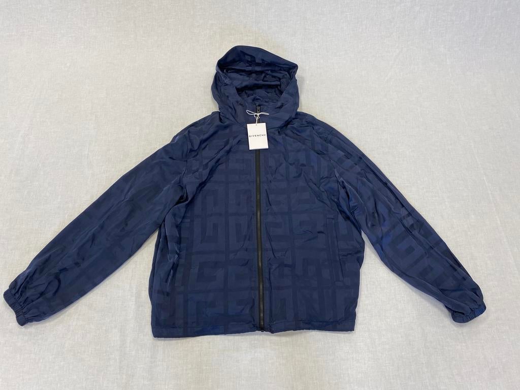 Givenchy 4G Windbreaker Blue Size 50, ., Nieuw, ., .