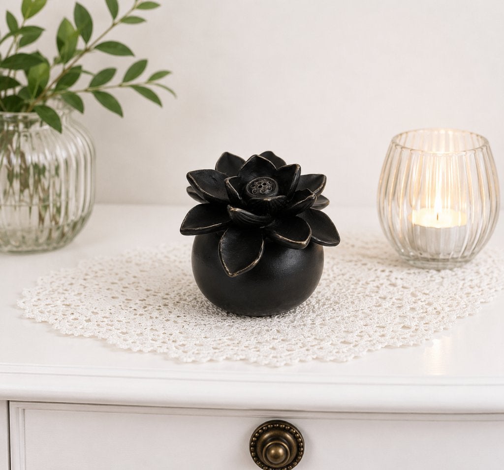 mini urn / asurn / ZONNEBLOEM/ brons, Nieuw, Info@huisentuindecoratiemarie.nl, Huis en tuin decoratie marie, Peize