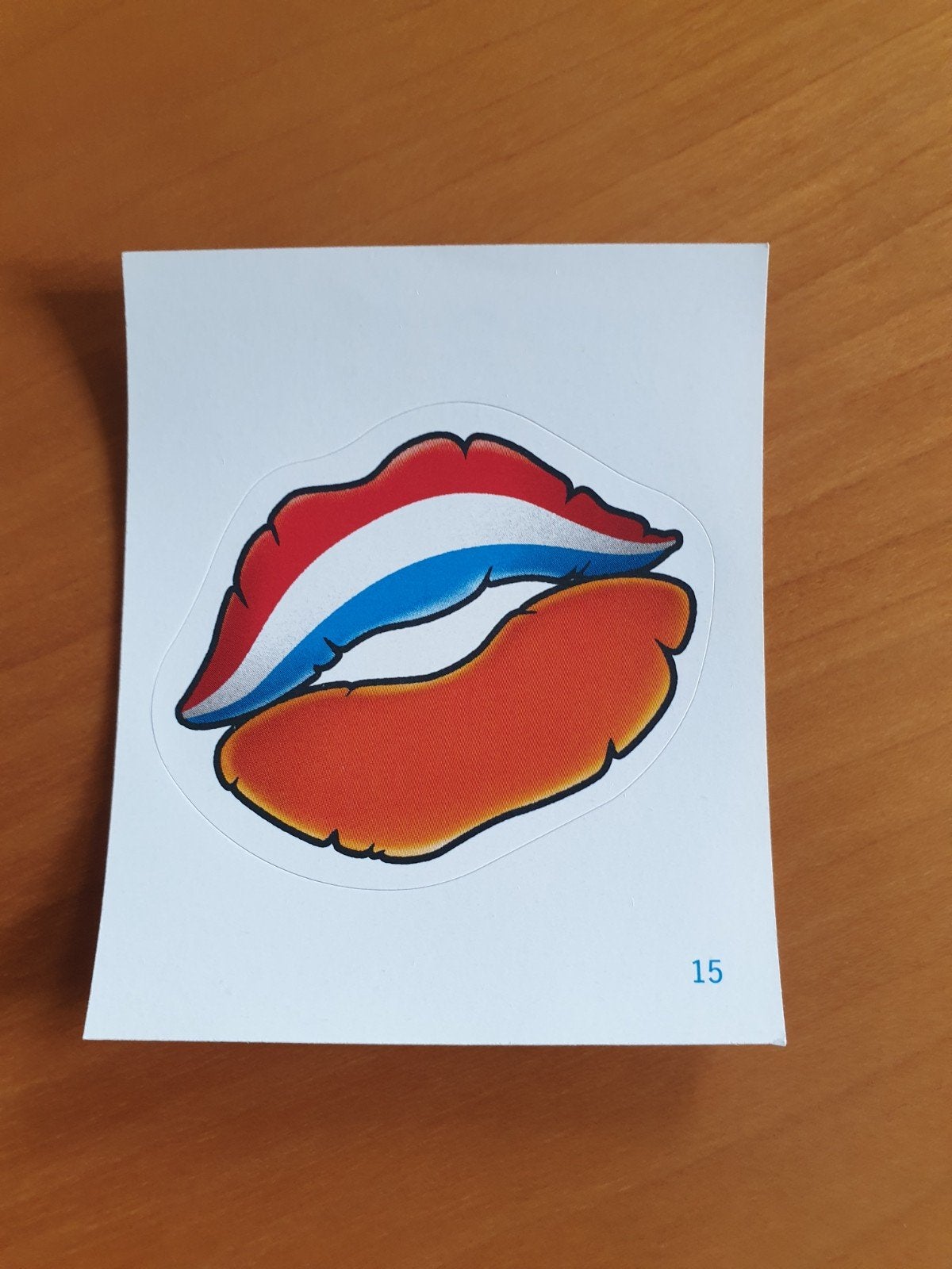 AH Raamsticker⚽️🧡⚽️, Ophalen of Verzenden, Nieuw, Plaatje