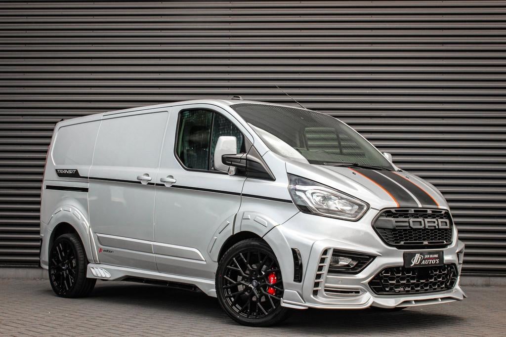 Ford Transit Custom 320 2.0 TDCI L1H1 Sport 185PK 1X SCHUIFD, Auto's, 15 km/l, 4 cilinders, Leder, Bedrijf