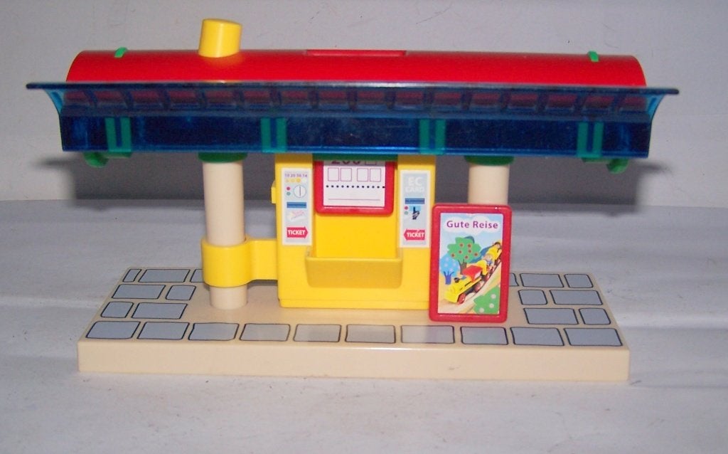Eichhorn station met kassa. Izgs., Overige merken, Gelijkstroom of Wisselstroom, Brug, Tunnel of Gebouw, Ophalen of Verzenden