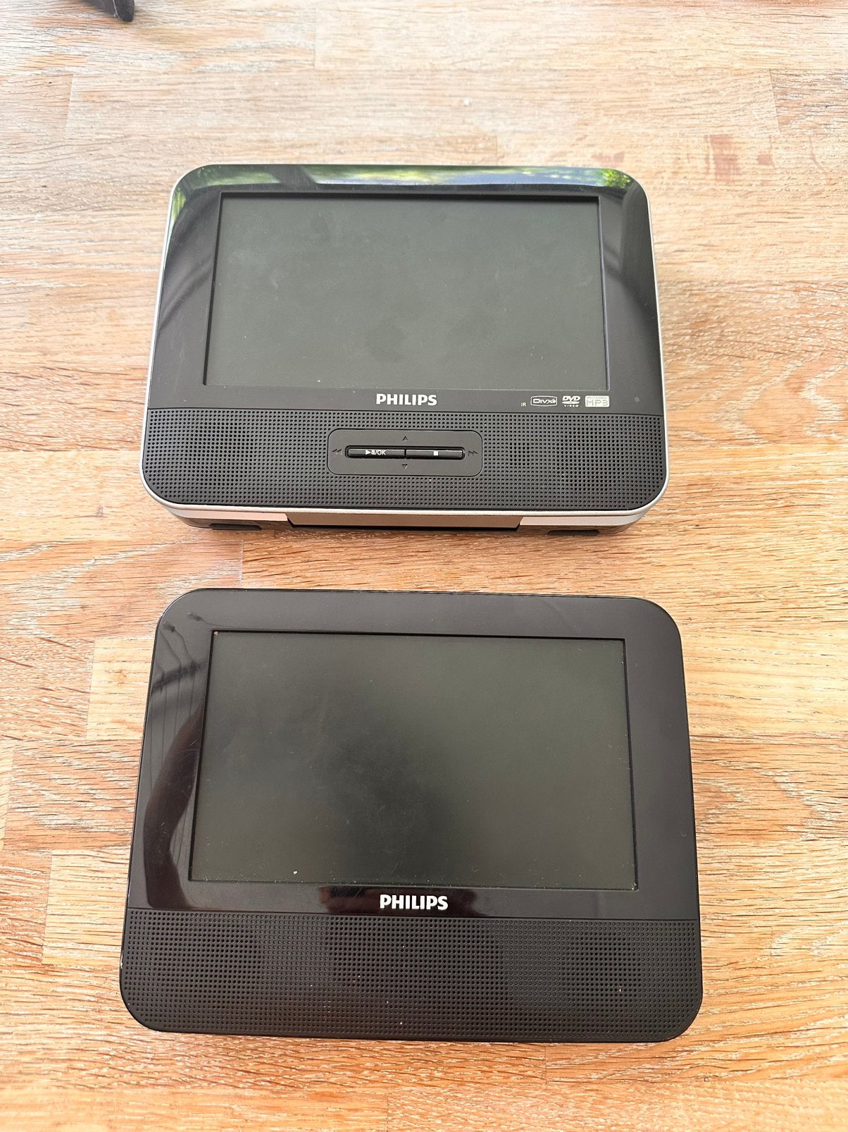 DVD speler auto twee beeldschermen, Audio, Tv en Foto, Dvd-spelers, Ophalen, Gebruikt, Dvd-speler, Philips