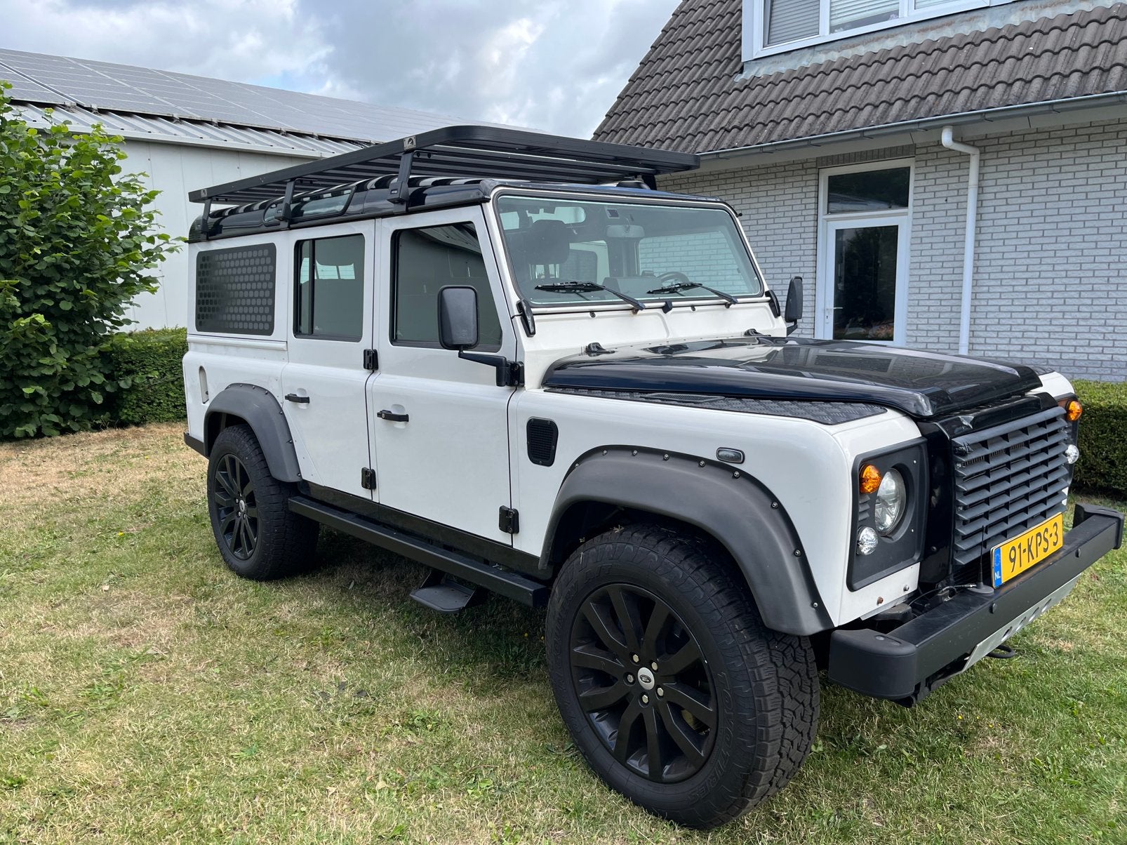 Defender 110 3.6 TDV8 1985 Belastingvrij! Custombuild 1of 1, Automaat, Cruise Control, 2210 kg, Leder en Stof