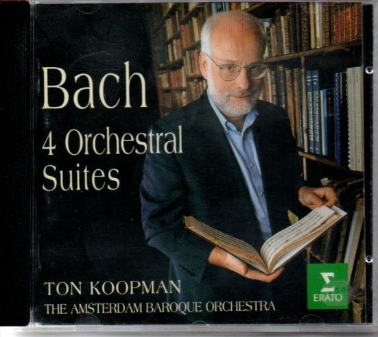 Bach: 4 Orchestral Suites - Ton Koopman, Amsterdam Baroque, Ophalen of Verzenden, Zo goed als nieuw, Orkest of Ballet, Barok