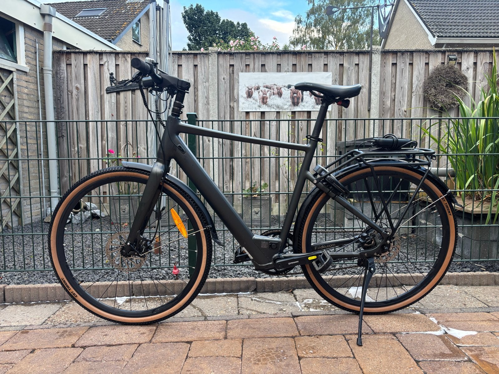 Fiido C21 elektrische fiets, Zo goed als nieuw, 51 tot 55 cm, 50 km per accu of meer, Ophalen