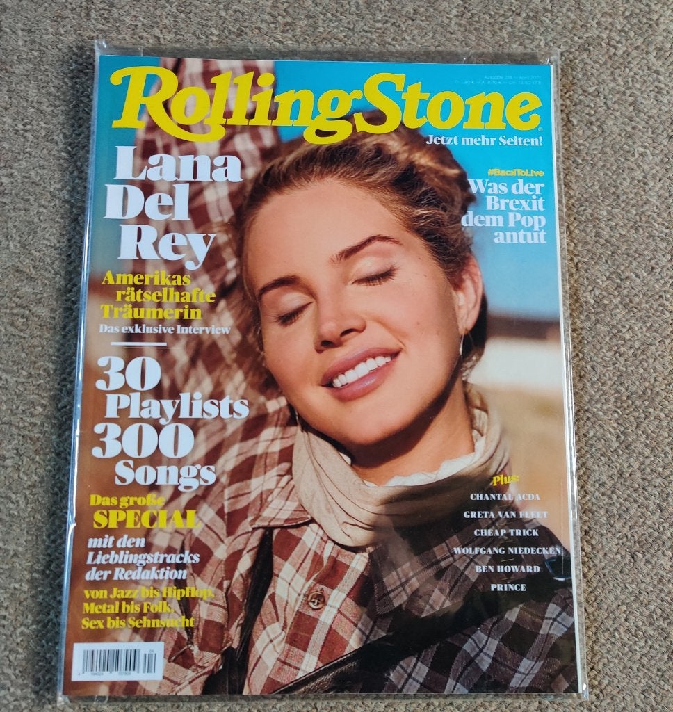 LANA DEL REY ROLLING STONE Magazine DUITS April 2021, Verzenden, Zo goed als nieuw, Boek, Tijdschrift of Artikel