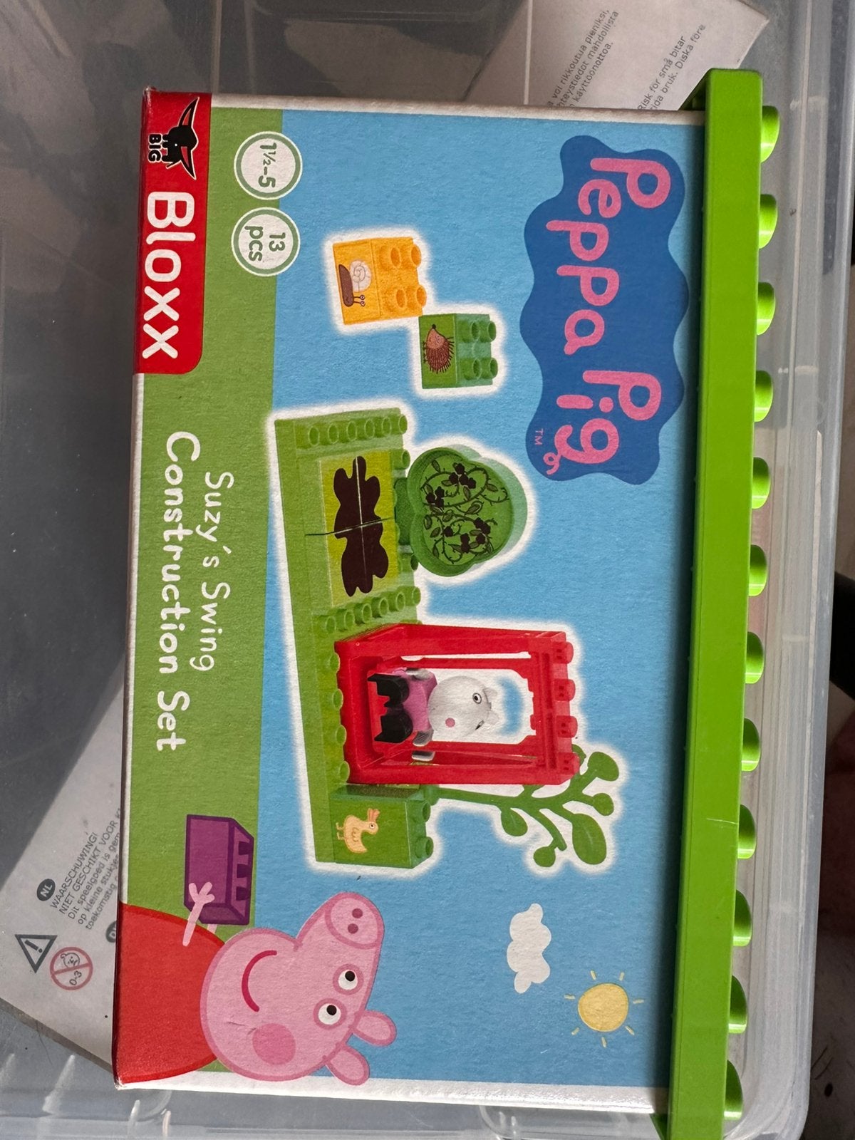 Peppa pig suzy swing, Ophalen, Zo goed als nieuw, Overige merken