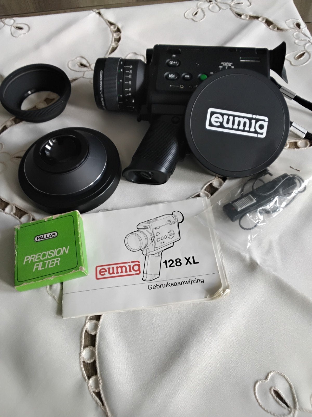 Nostalgische Eumig filmcamera 128 XL voor de hobbyist, Ophalen of Verzenden