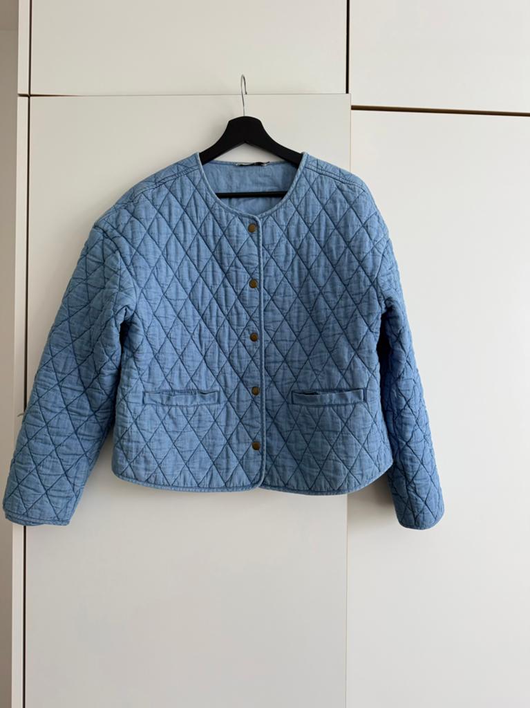 Sissy boy jas quilted denim m, Ophalen of Verzenden, Nieuw, Maat 38/40 (M), Blauw