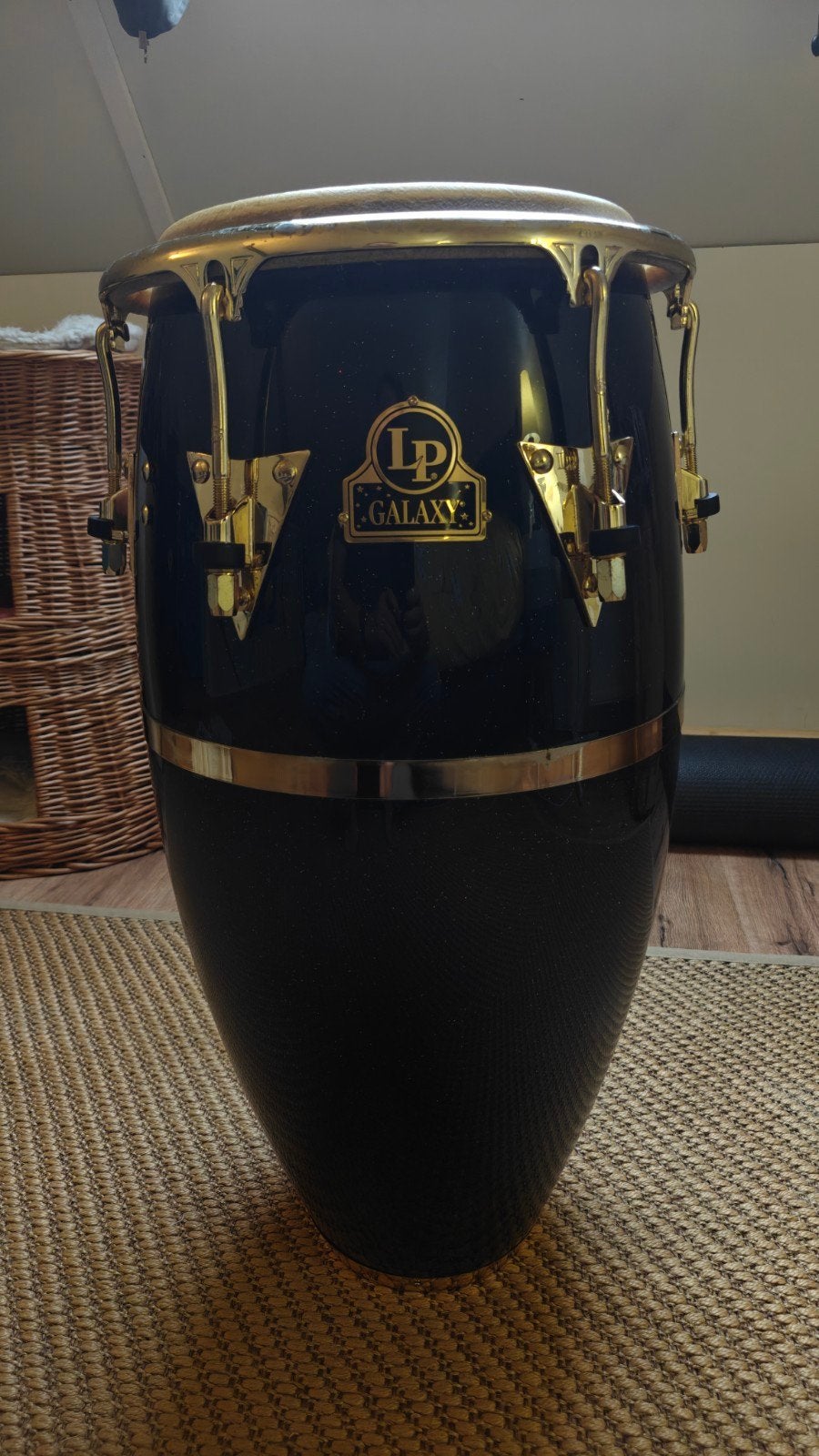 Latin percussion Galaxy fibreglass conga 11 3/4", Muziek en Instrumenten, Ophalen, Gebruikt, Overige soorten