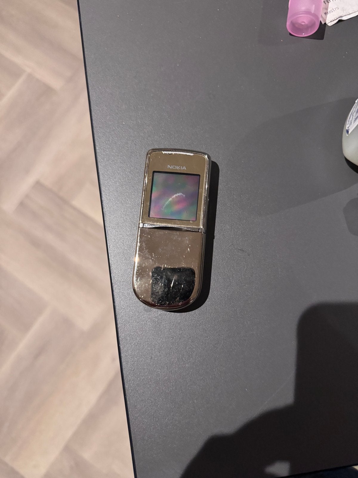 Nokia 8800 Sirocco Gold - Klassieke Schuiftelefoon, Gebruikt, Schuifmodel, Fysiek toetsenbord, Ophalen of Verzenden