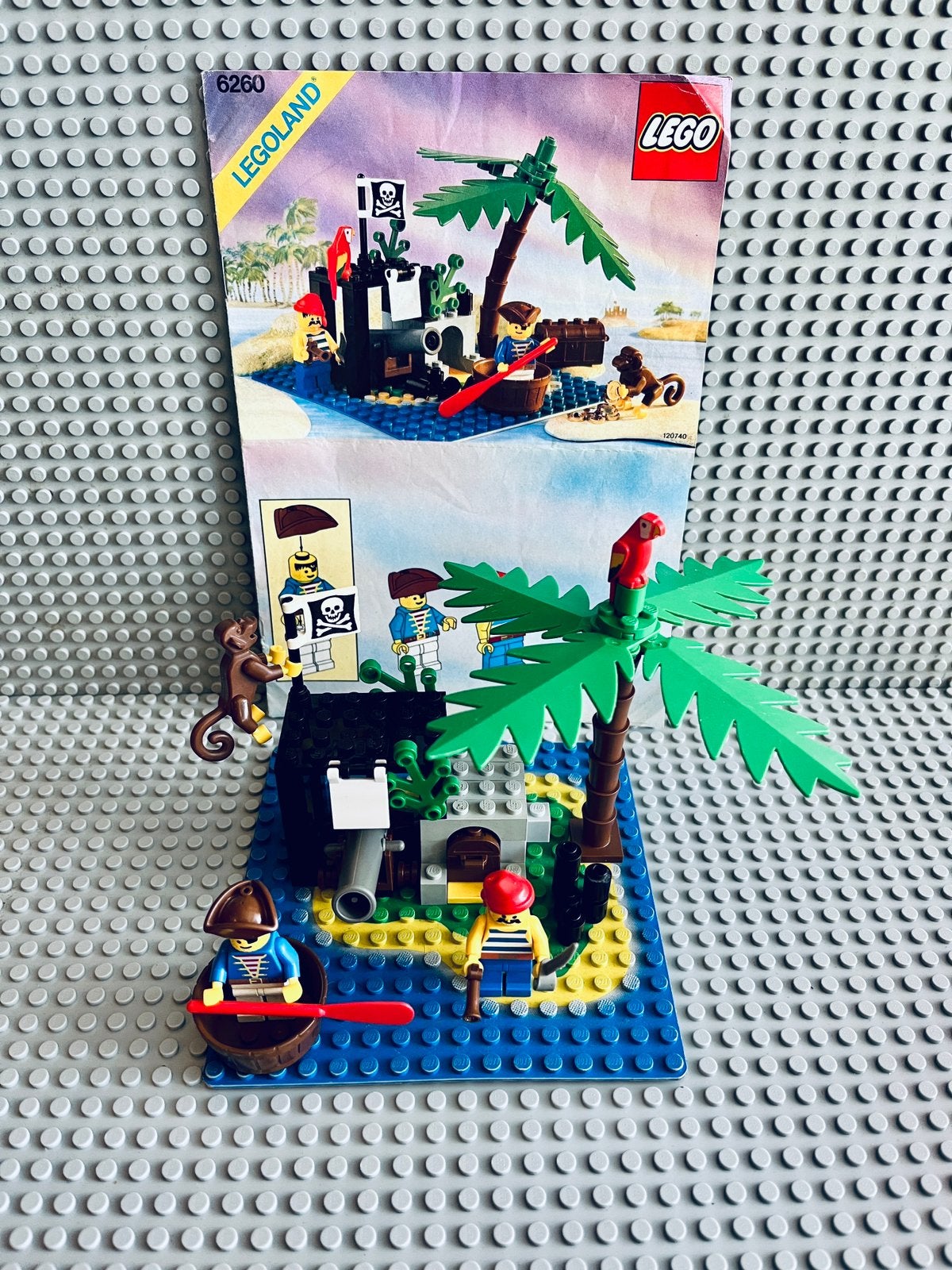 LEGO Pirates 6260 Shipwreck Island, Gebruikt, Lego, Inclusief instructies, LEGO