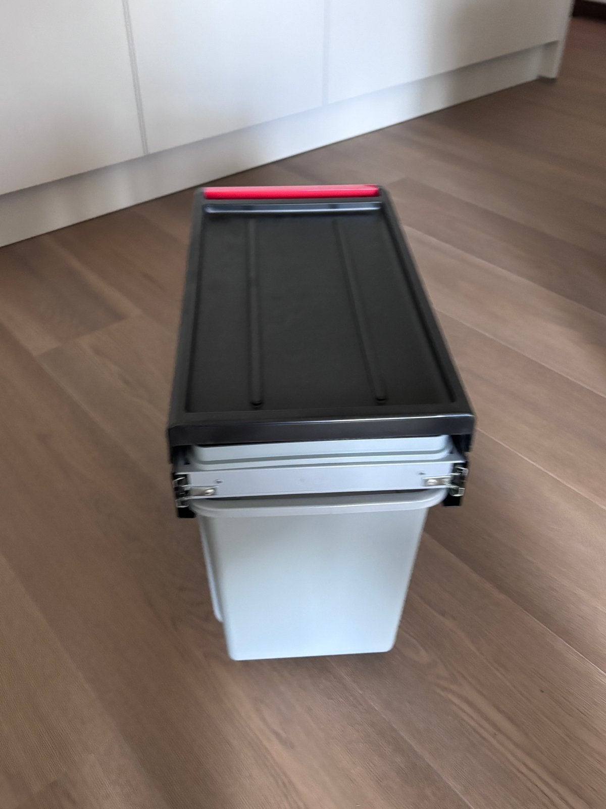 Nieuwe Duo Prullenbak 2*15 Liter - Perfect voor de Keuken, Huis en Inrichting, 10 tot 20 liter, Ophalen of Verzenden, Nieuw, Kunststof