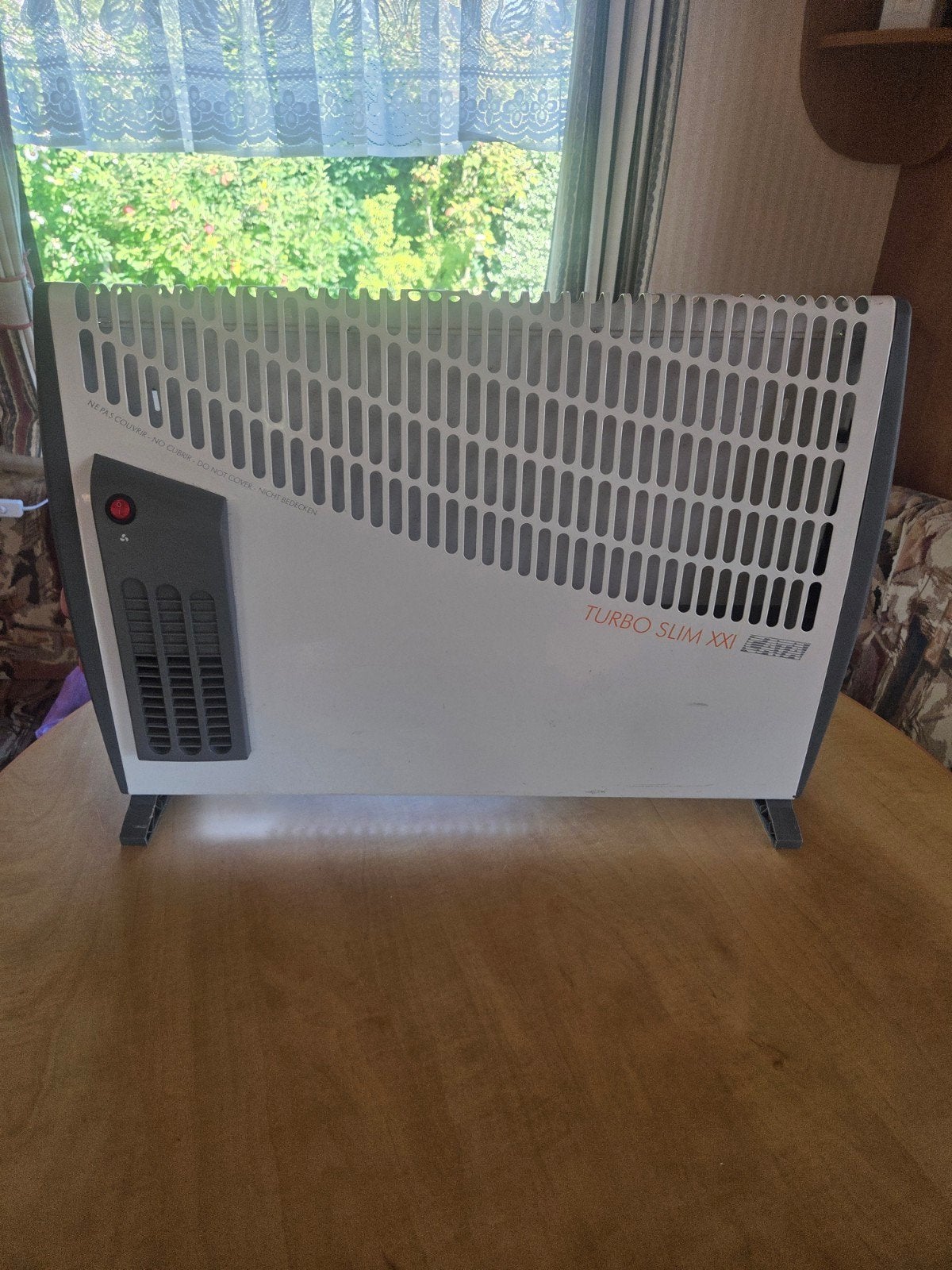 Turbo Slim XXI Kachel - 65 cm breed, 46 cm hoog, Ophalen, 30 tot 80 cm, Gebruikt, Kachel