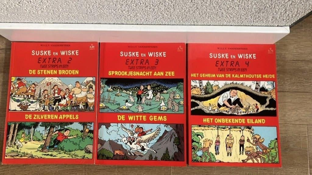 suske en wiske extra nummer 2/3/4, Eén stripboek, Ophalen of Verzenden