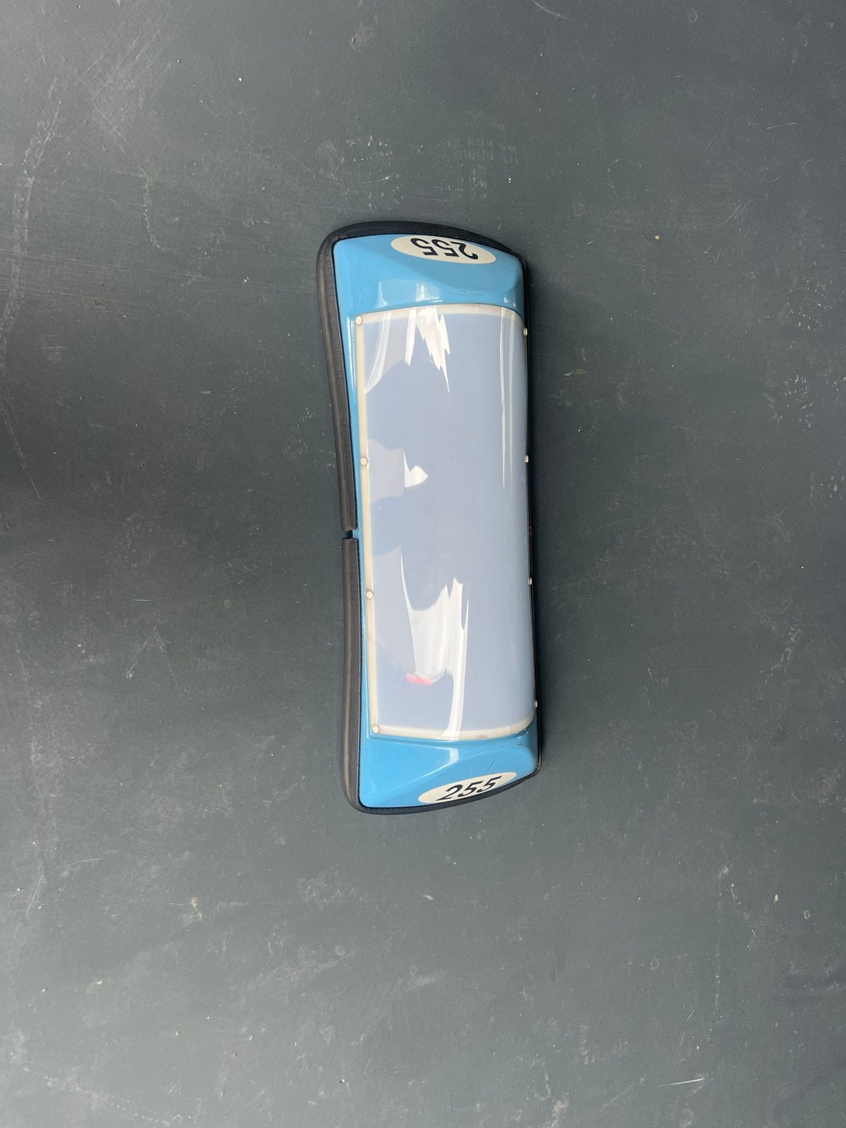 Taxi Dakbord met LED-verlichting - Blauw, Professioneel, Ophalen of Verzenden, Gebruikt