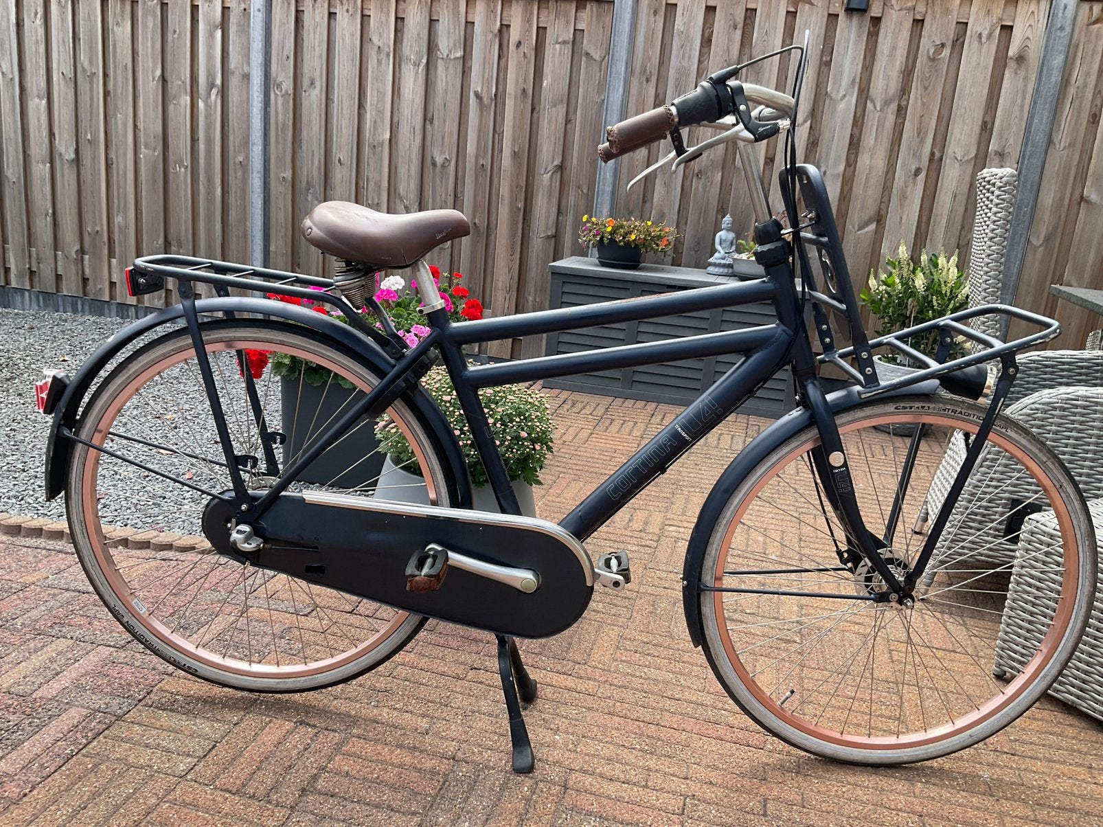 Cortina U4 fiets, Fietsen en Brommers, Fietsen | Heren | Herenfietsen, Ophalen, Gebruikt, Overige merken, Versnellingen