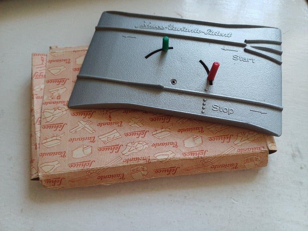 schuco Varianto Richtbrett 3010/20. baan stuk met doosje, Ophalen of Verzenden