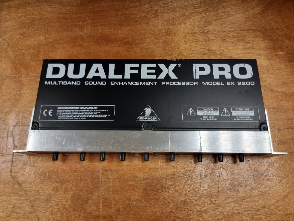 Behringer DUALFEX PRO EX 2200, Muziek en Instrumenten, Effecten, Ophalen, Zo goed als nieuw, Overige typen