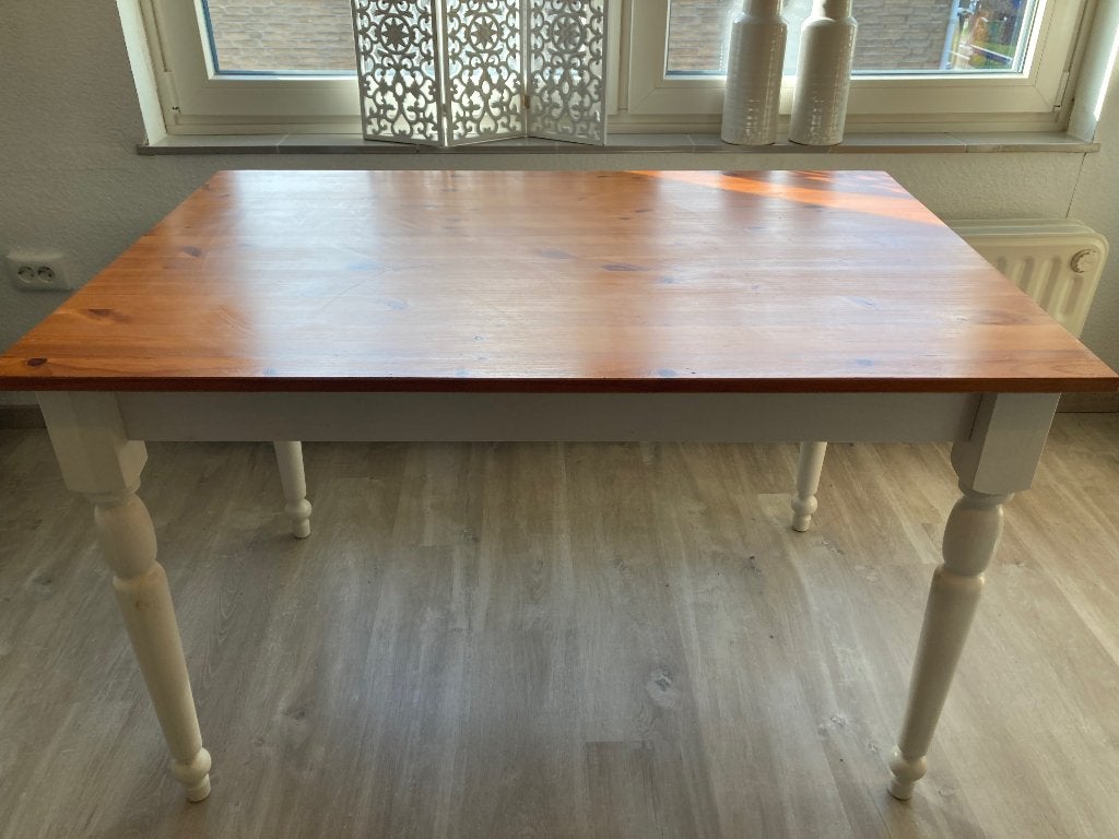 Keukentafel, Huis en Inrichting, Ophalen, Gebruikt, 100 tot 150 cm, 50 tot 100 cm