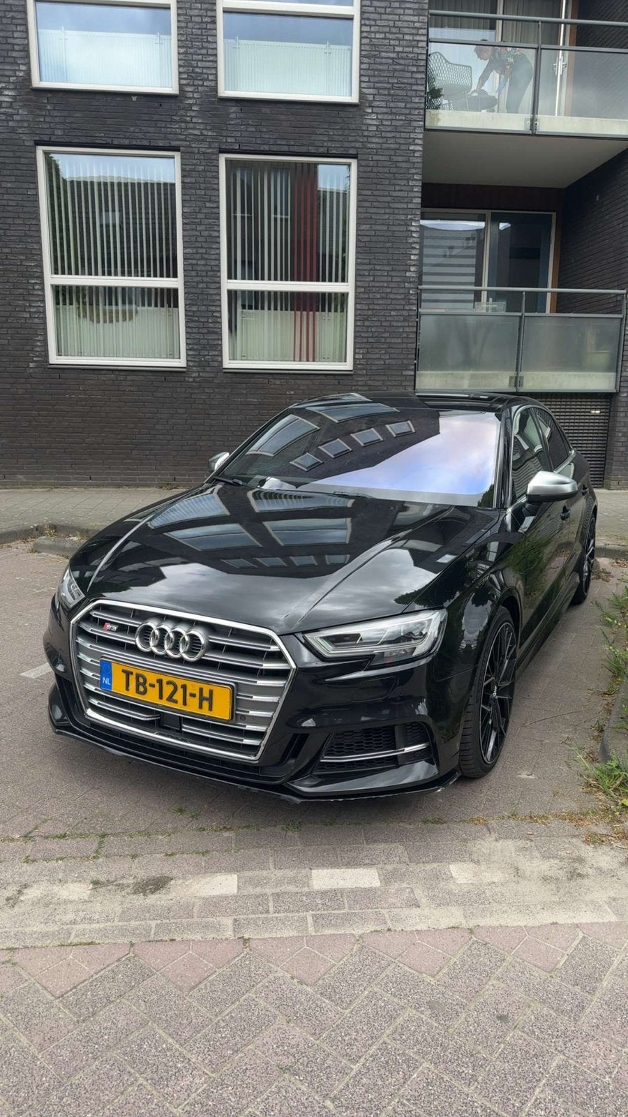 Audi S3 Limousine 8V [Downpipe], Automaat, Zwart, 4 cilinders, 1984 cc