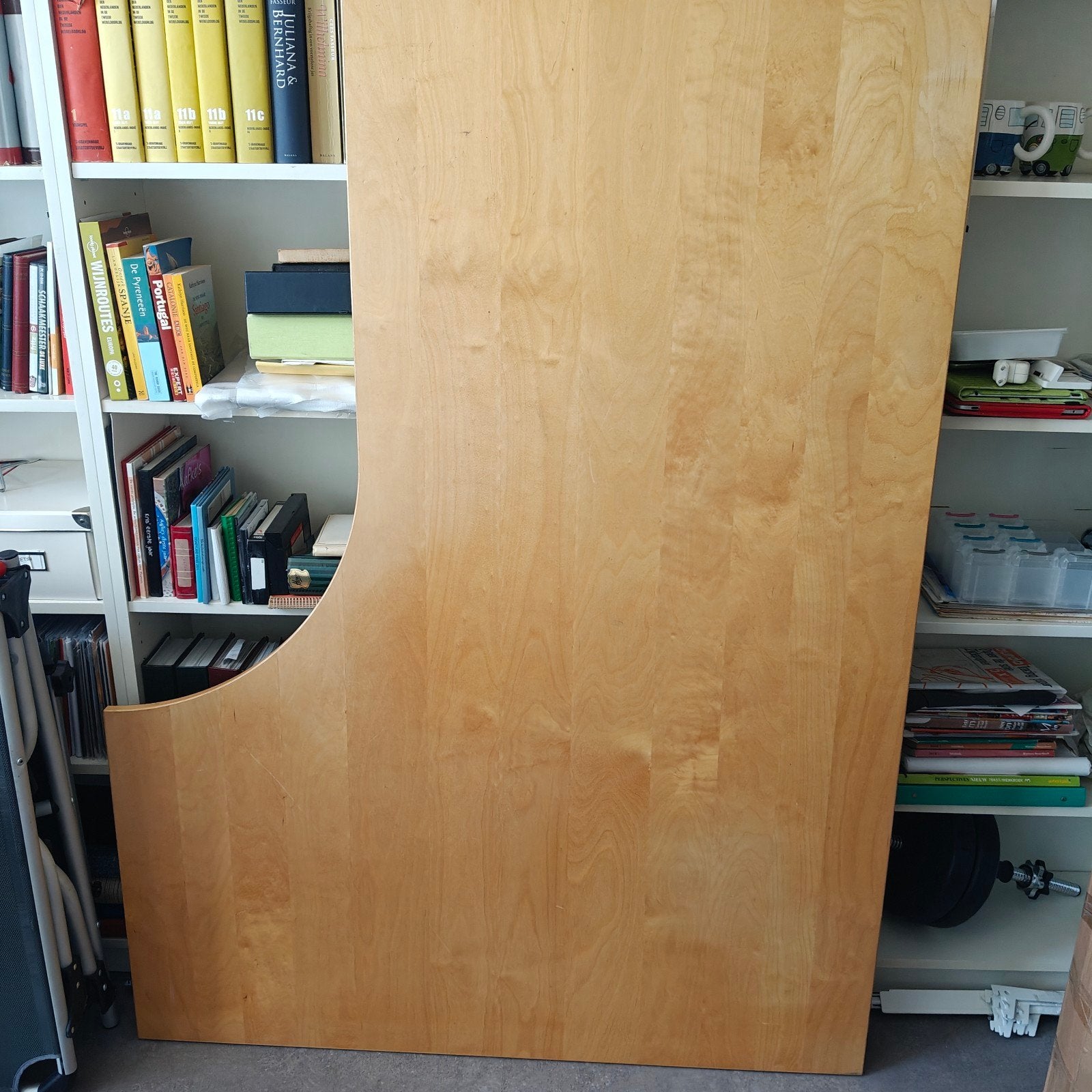 IKEA Galant Hoekblad Bureau 160x80-125 cm, Ophalen, Gebruikt, Hout, Hoekbureau