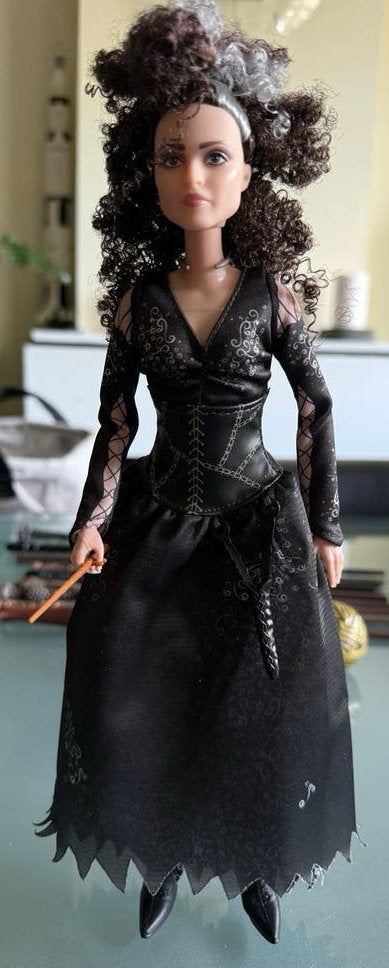 Harry Potter Bellatrix Lestrange pop Mattel 2018, Ophalen of Verzenden, Zo goed als nieuw, Overige typen