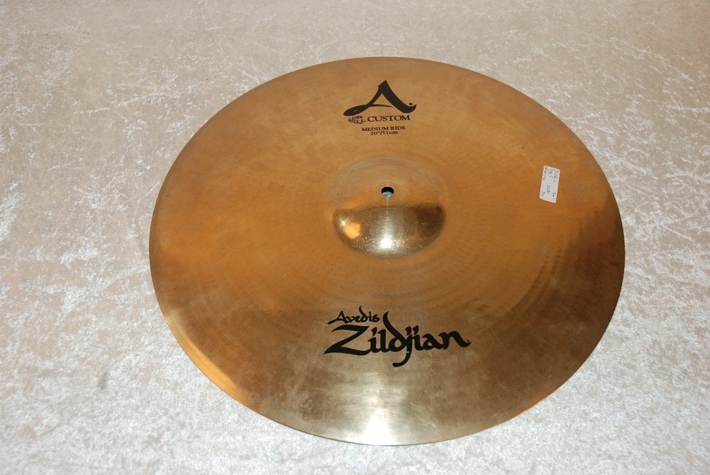 Zildjian A custom medium ride  20 inch   <26261342>, Muziek en Instrumenten, Instrumenten | Onderdelen, Gebruikt, ., Drums of Percussie